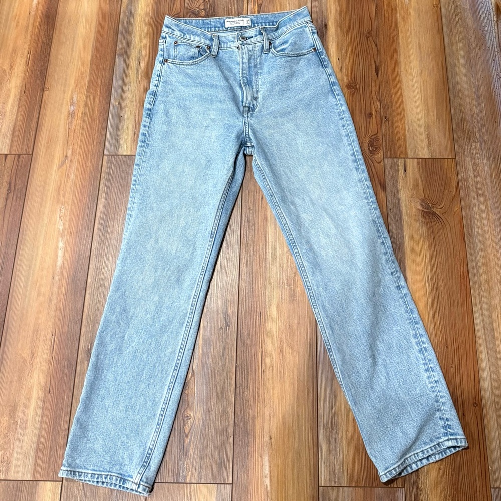 Abercrombie High Rise Ankle Jeans